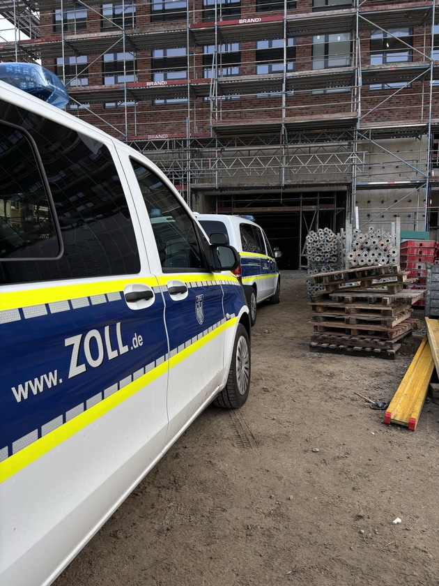 HZA-KI: Bundesweite Schwerpunktpr&uuml;fung im Baugewerbe / Hauptzollamt Kiel stellt 16 illegal Besch&auml;ftigte fest