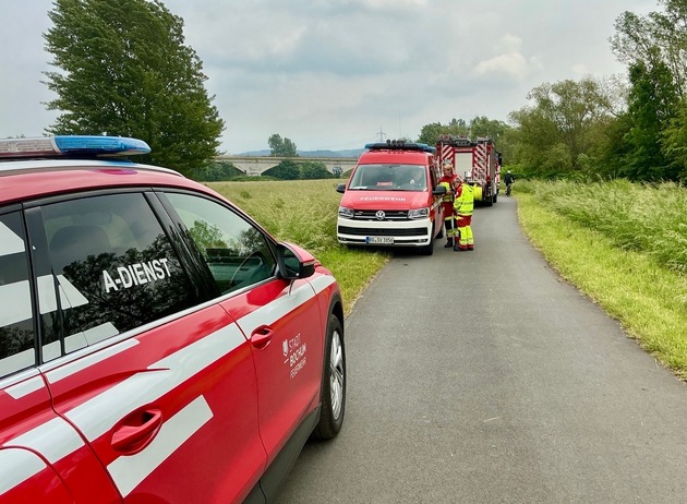 FW-BO: Rettungsdiensteinsatz an der Ruhr - Mutige Ersthelferin rettet mehrere Personen aus der Ruhr