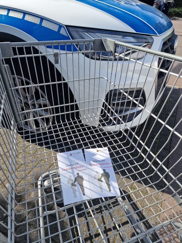 POL-PPTR: Präventionsveranstaltungen zum Thema Taschendiebstahl