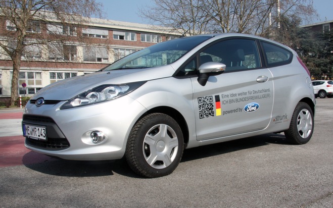 Eine Idee weiter für Deutschland / Ford macht die Bundesfreiwilligen mobil (BILD)