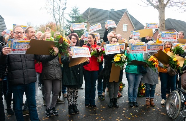 Deutsche Postcode Lotterie: Ein Hauch von El Gordo in Nordfriesland / Wie die Postcode Lotterie Nachbarschaften glücklich macht