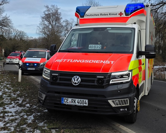 FW Celle: Verkehrsunfall mit eingeklemmter Person
