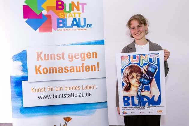 Nach Landessieg: Bronze für Schülerin aus Hessen bei Bundeswettbewerb „bunt statt blau“
