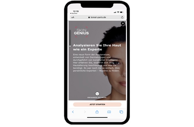 Dank künstlicher Intelligenz: SKIN GENIUS macht digitale Hautanalyse und -beratung möglich