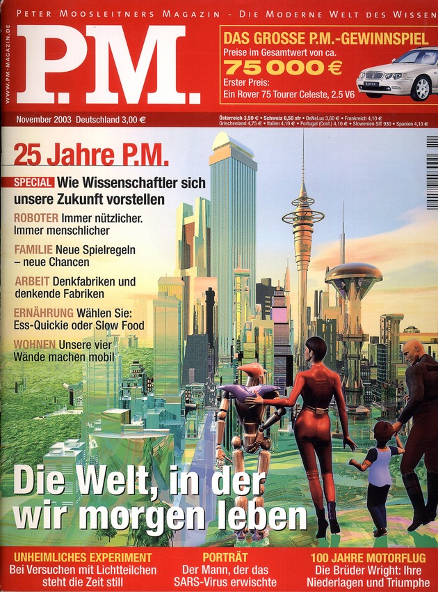 25 Jahre Wissensmagazin P.M. / International erfolgreiches Zeitschriftenkonzept / P.M. History und P.M. Fragen &amp; Antworten erhöhen Erscheinungsfrequenz