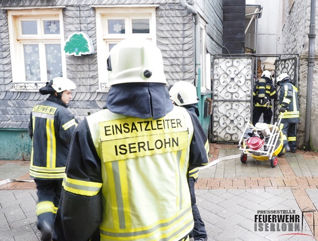 FW-MK: Defekt einer Heizungsanlage sorgt für Feuerwehreinsatz