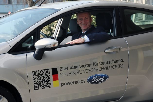 (Berichtigung: Eine Idee weiter für Deutschland / Ford macht die Bundesfreiwilligen mobil) (BILD)
