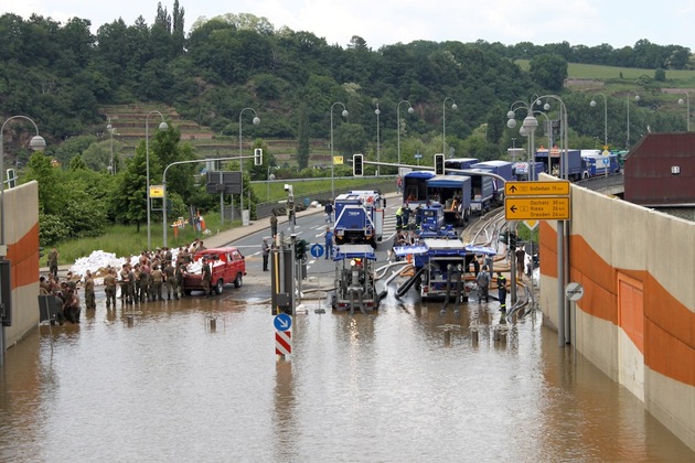 THW SN-TH: Hochwasser im Jahr 2013: Einsatz der Rekorde für den THW-Landesverband Sachsen, Thüringen