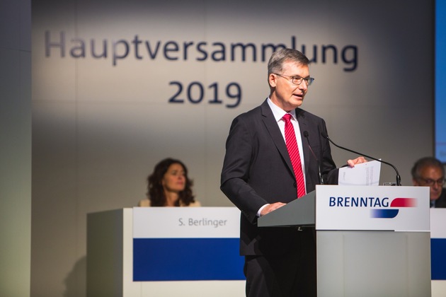 Hauptversammlung der Brenntag AG beschließt erneut erhöhte Dividende für das Geschäftsjahr 2018