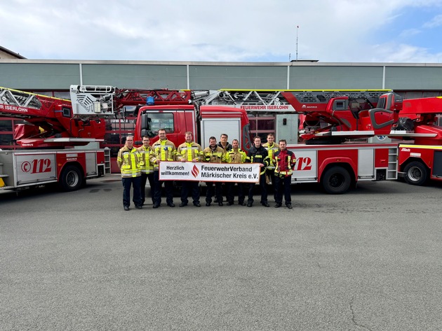 FW-MK: Gemeinsame Ausbildung der Feuerwehr Iserlohn mit dem Feuerwehrverband Märkischer Kreis