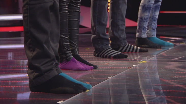 Dieses &quot;Battle&quot; zieht allen die Schuhe aus: Samuel (14), Sabeshni (12) und Hannah (14) rocken &quot;The Voice Kids&quot; in Socken (FOTO)