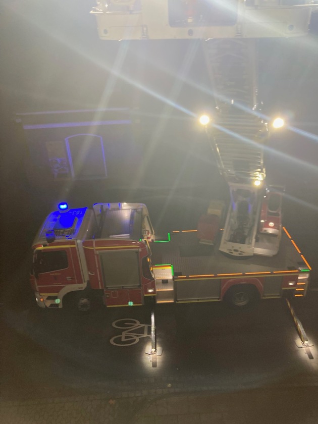 FW Minden: Feuer in Stadtbibliothek