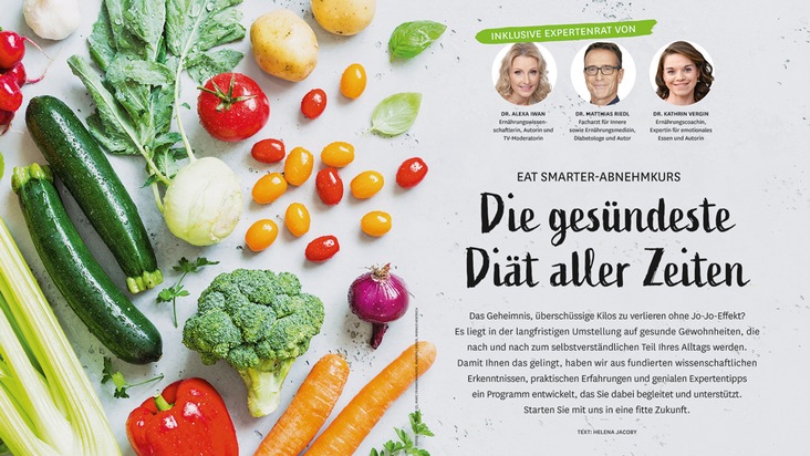 EAT SMARTER Heft 1/2021 - die große Abnehmausgabe mit der gesündesten Diät aller Zeiten