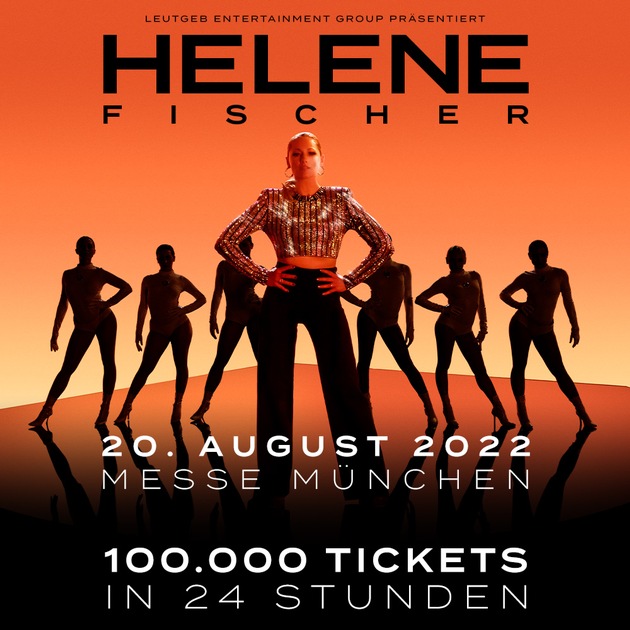 HELENE FISCHER - 100.000 verkaufte Tickets nach 24 Stunden