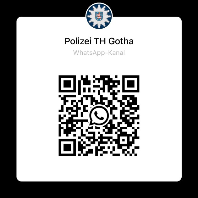 LPI-GTH: Blaulicht aufs Handy: Landespolizeiinspektion Gotha startet WhatsApp-Kanal