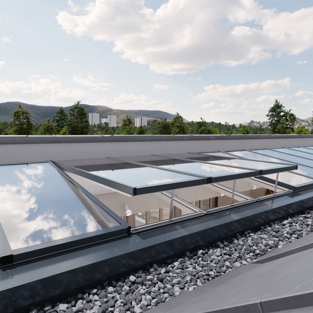 LAMILUX announces the market launch of the Modular Glass Skylight MS78