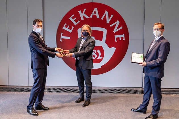 Pressemitteilung: Düsseldorfer Teehersteller TEEKANNE wird erneut für sehr gute Unternehmensführung ausgezeichnet
