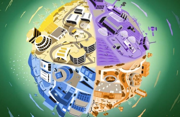 KI-Zeitalter, Digitaldarwinismus, Blockbildung oder Klimakoalition: BCG zeigt vier Szenarien für 2050 auf