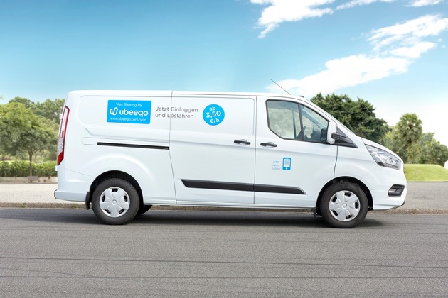 Europcar Mobility Group Germany startet neuen Service: Ubeeqo Transporter-Sharing