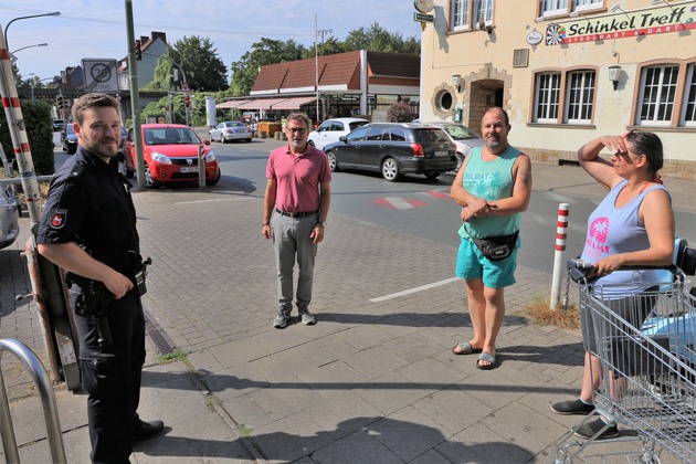 POL-OS: Mit dem Chef auf Streife: Polizeipräsident besucht Stadtteil-Polizisten