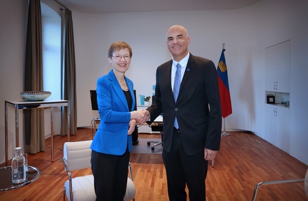 F&uuml;rstentum Liechtenstein: Generalsekret&auml;r Alain Berset besucht Liechtenstein