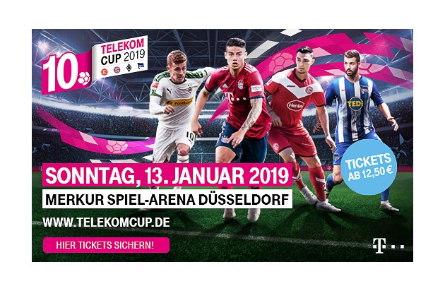 Hertha BSC startet in der Winterpause beim Telekom-Cup