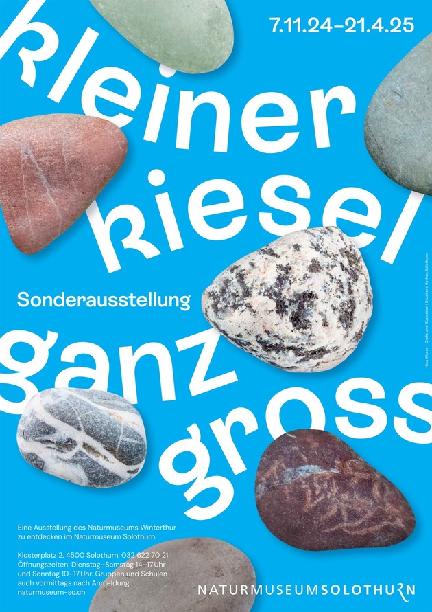 Eröffnung der neuen Sonderausstellung &quot;Kleiner Kiesel ganz gross&quot; im Naturmuseum SO