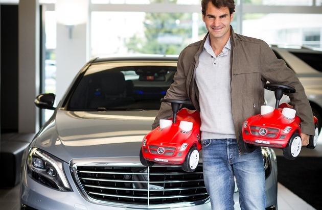 Mercedes-Benz Schweiz AG: Un doppio perfetto / Roger Federer è ambasciatore di Mercedes-Benz Svizzera