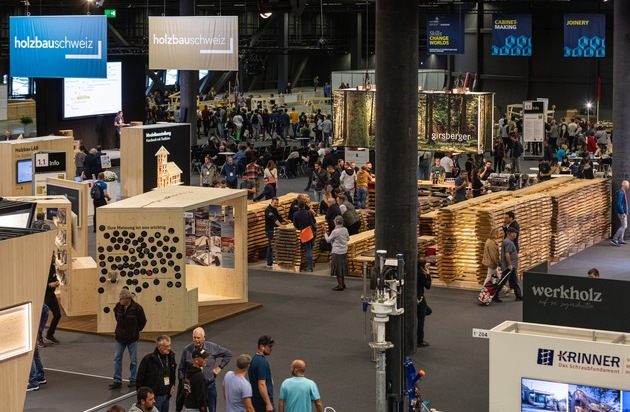 Holz / MCH Group: Die ganze Welt der Schweizer Holzbearbeitung an einem Ort: Holz 2025