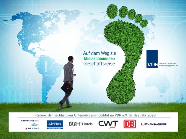 Geschäftliche Mobilität im Einklang mit Klimazielen / Der Verband Deutsches Reisemanagement e.V. (VDR) fördert proaktives Handeln zur Senkung des CO2-Fußabdrucks bei Geschäftsreisen