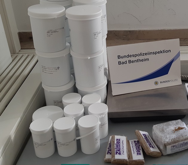 BPOL-BadBentheim: Drogen-Duo in Untersuchungshaft