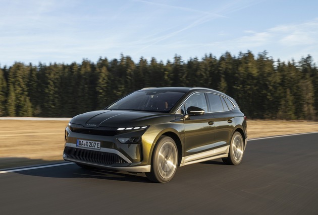 ADAC Autotest: Neuer Škoda Elroq und Škoda Enyaq belegen jeweils ersten Platz in ihrer Kategorie