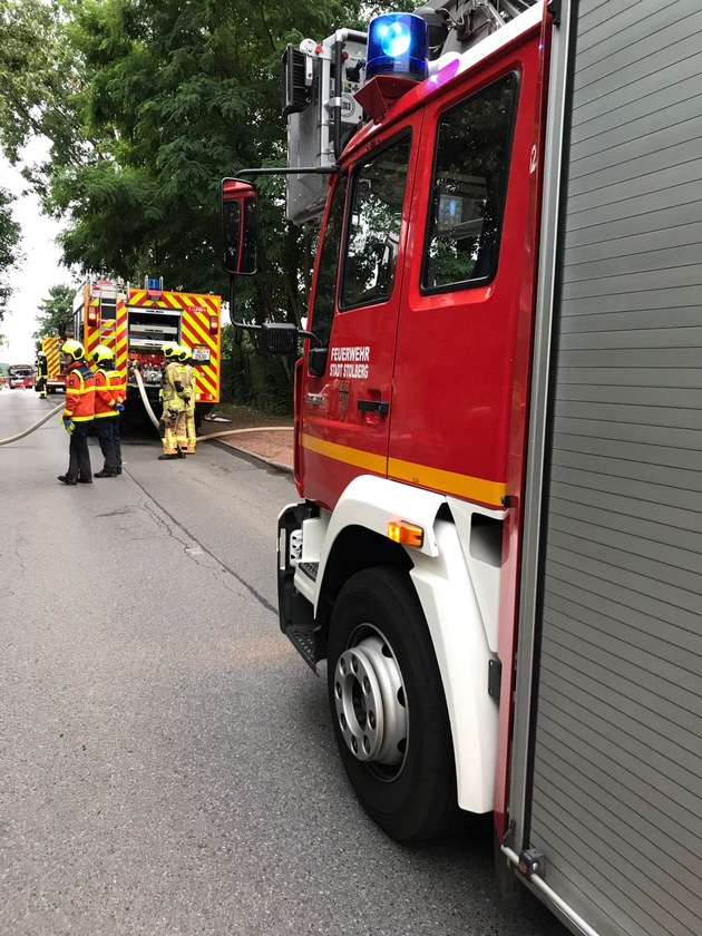 FW-Stolberg: Zimmerbrand mit starker Rauchentwicklung