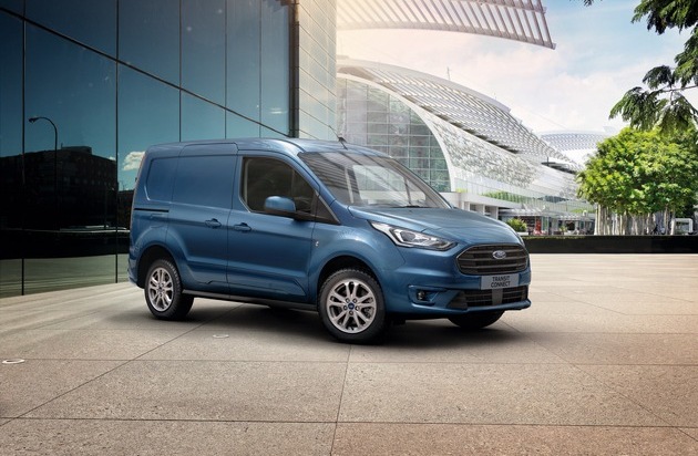 Ford-Werke GmbH: Ford Transit Connect - noch attraktiver dank sehr guter Kraftstoff-Effizienz und bis zu einer knappen Tonne Nutzlast