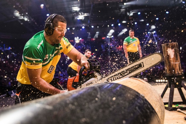 STIHL TIMBERSPORTS® Weltmeisterschaft 2016 in Stuttgart / Das Holz, aus dem Weltmeister geschnitzt sind