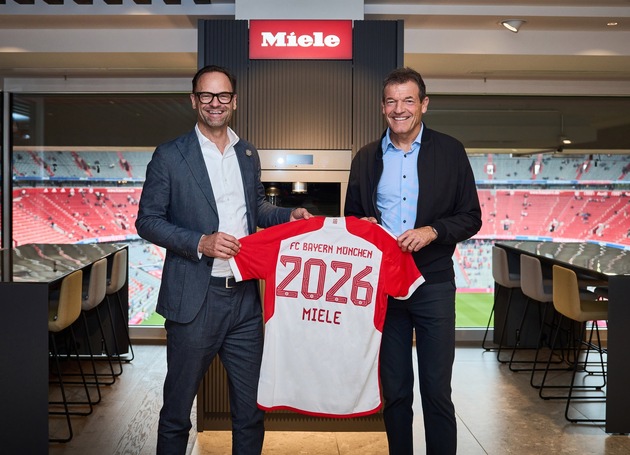 Miele und FC Bayern verlängern Partnerschaft