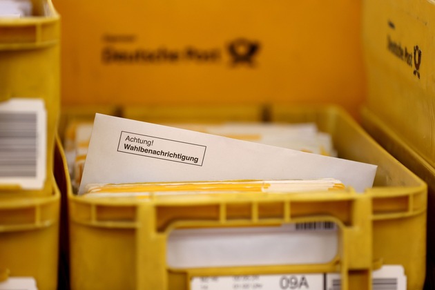 PM: Deutsche Post startklar für die Briefwahl