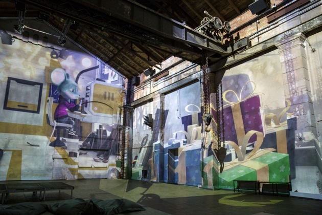 Neue immersive Ausstellung im Kunstkraftwerk Leipzig: &quot;TraumFabrik - Wo Licht zum Zauber wird&quot;
