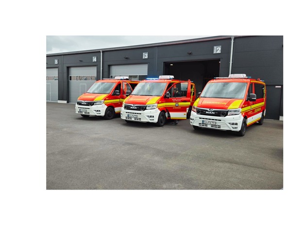 FW Mechernich: 3 neue ELW 1 für die Freiwillige Feuerwehr der Stadt Mechernich
