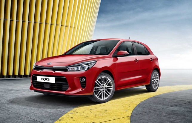 Neuer Kia Rio: kraftvolles Außendesign, modernes Interieur