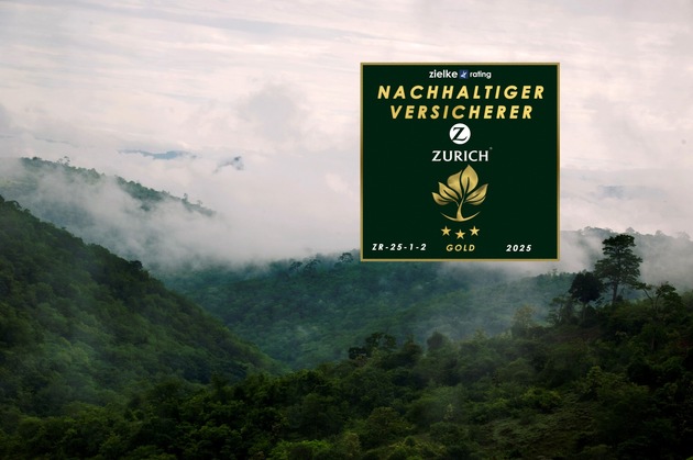 Gold für Zurich Nachhaltigkeitsberichterstattung