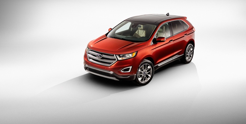 Ford-Werke GmbH: Ford will mit neuem, hochmodernen Topmodell Edge stärker vom wachsenden SUV-Markt Europas profitieren (FOTO)