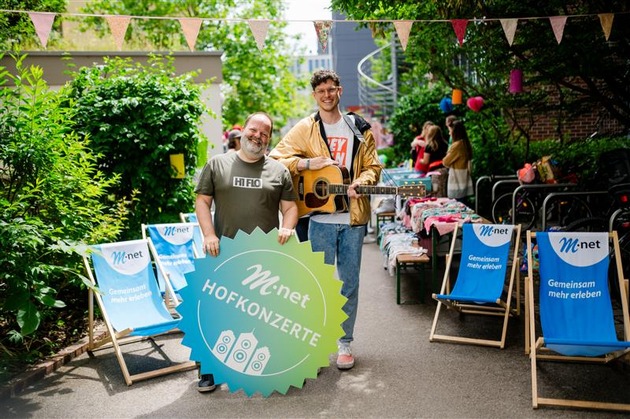 Hofkonzerte 2025: M-net und Hofflohmärkte bringen Live-Musik in Münchens Innenhöfe