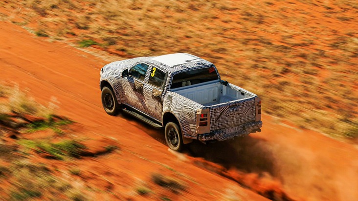 Ford Ranger Raptor nouvelle génération poussé aux limites : date de présentation annoncée