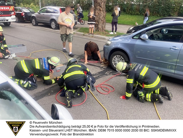 FW-M: Wochenendrückblick der Feuerwehr München für den 22. bis 24. August 2025