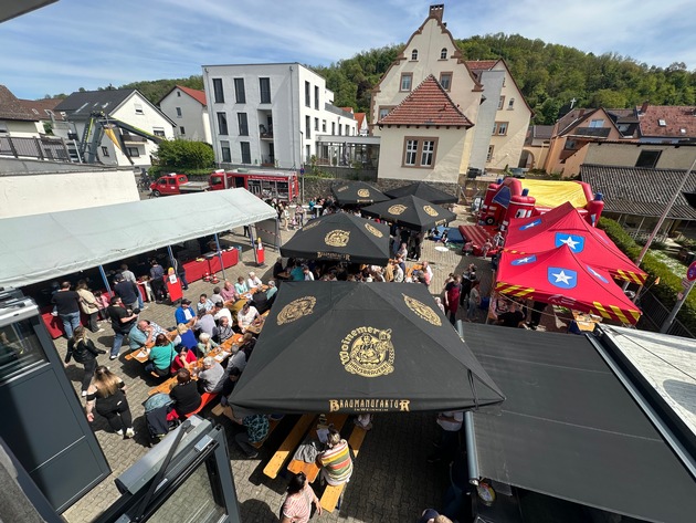 FW Weinheim: Großes Interesse an der Arbeit der Freiwilligen Feuerwehr in Sulzbach