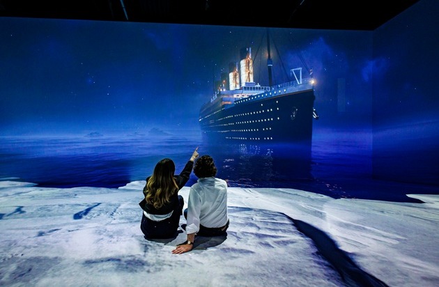 Alegria Exhibition GmbH: Willkommen an Bord, Frankfurt / Die Legende der Titanic feiert Premiere