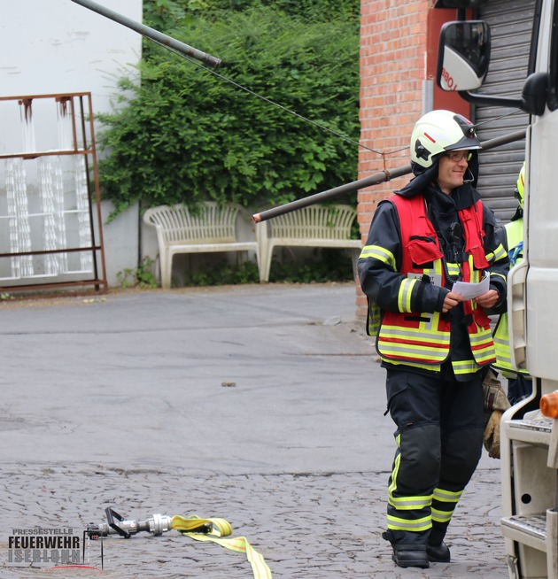 FW-MK: Gasaustritt an der Gürtlerstraße