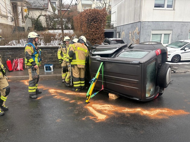 FW-PL: Verkehrsunfall und Heimrauchmelder in Holthausen
