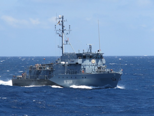 Kieler Minenjagdboote lösen sich im NATO-Einsatzverband ab